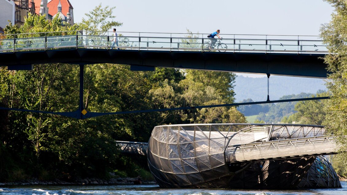Murinsel | © Graz Tourismus - Harry Schiffer
