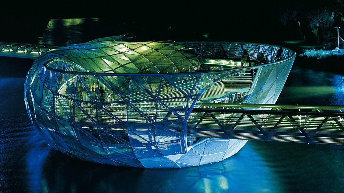 Murinsel | © Graz Tourismus - Harry Schiffer