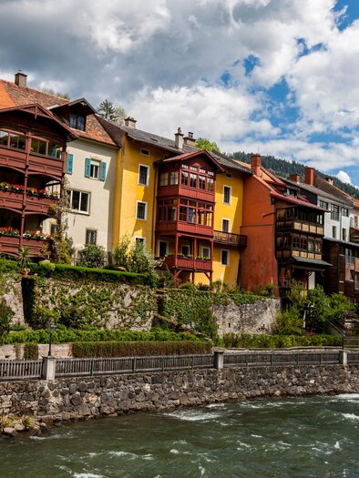 Murpromenade Holzveranden | © Holzwelt Murau