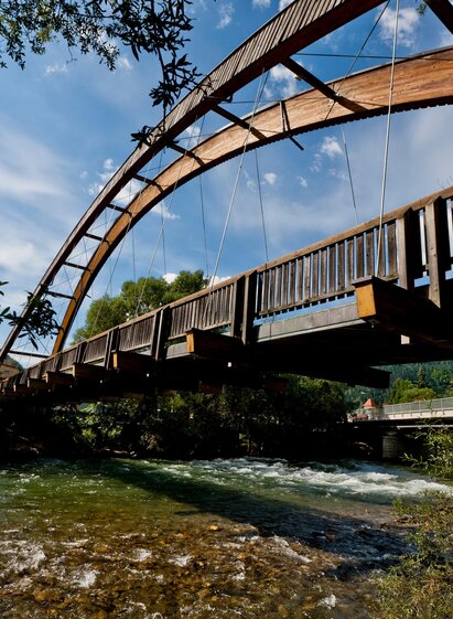Mursteg Stadl an der Mur | Tom Lamm | © Holzwelt Murau