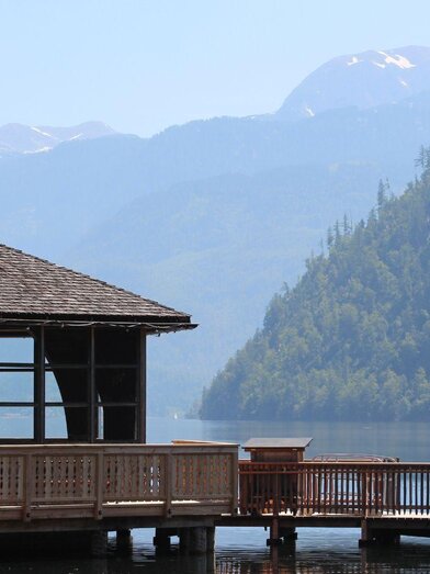 Pavillon, Grundlsee, Blick über den See | © Viola Lechner | Viola Lechner | © Viola Lechner