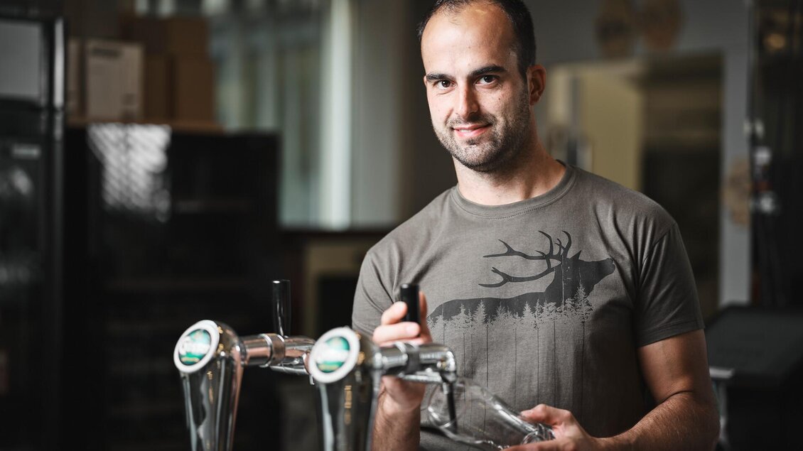 Thomas Nebl im Pavillon Gstatterboden