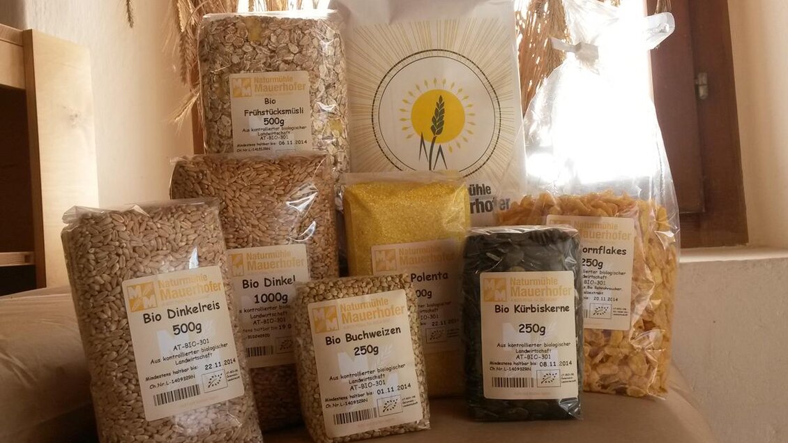 Naturmühle Mauerhofer_Produkte_Oststeiermark | © Naturmühle Mauerhofer