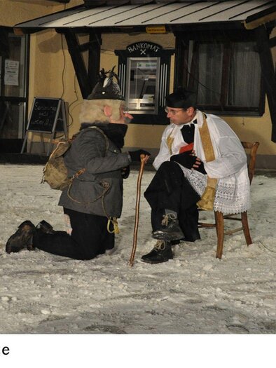St. nicholas group Tauplitz, beggar's confession | © Nikolospielgruppe Tauplitz