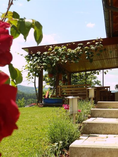 Obst- und Weinbauernhof Bernhard Terrasse | © Familie Bernhard | Weinbauernhof Bernhard