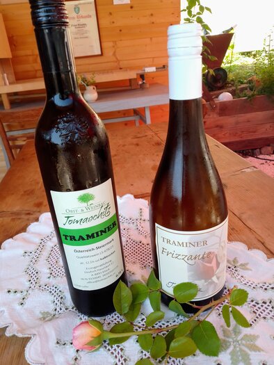 Weinflaschen Deko | © Fam. Tomaschitz