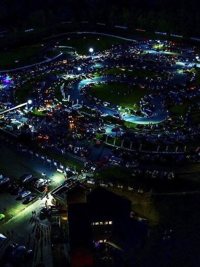 PS Racing Center_Night_Eastern Styria | © PS Racing Center