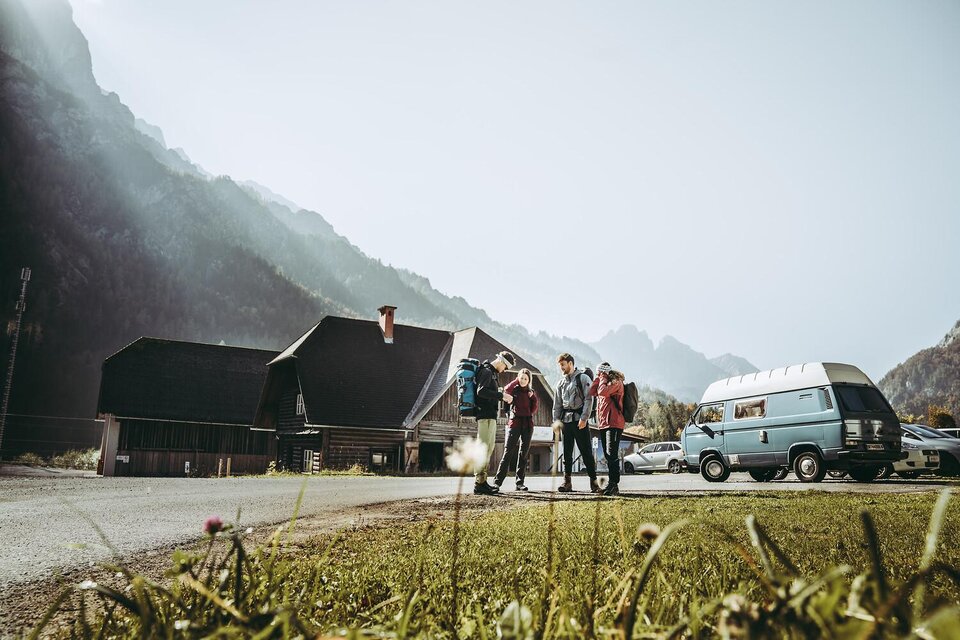 Parkplatz Nationalpark Pavillon Gstatterboden - Impression #1