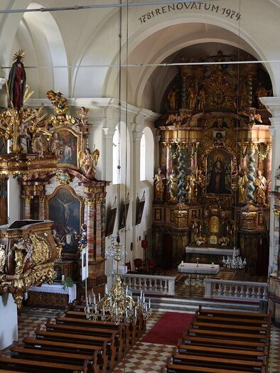 Salvator Kirche Breitenfeld Innen | © Thermen- & Vulkanland