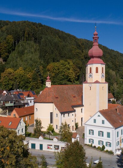Pfarrkirche Anger_Außenansicht_Oststeiermark | Robert Hahn | © Tourismusverband Oststeiermark