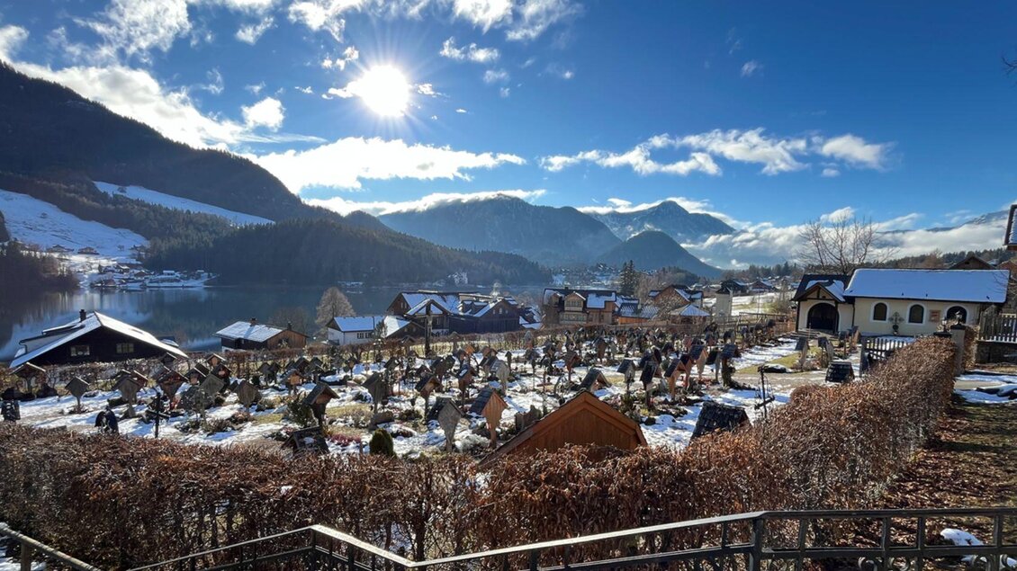 Pfarrkirche Grundlsee, Friedhof | © Sophie Eggenreitter