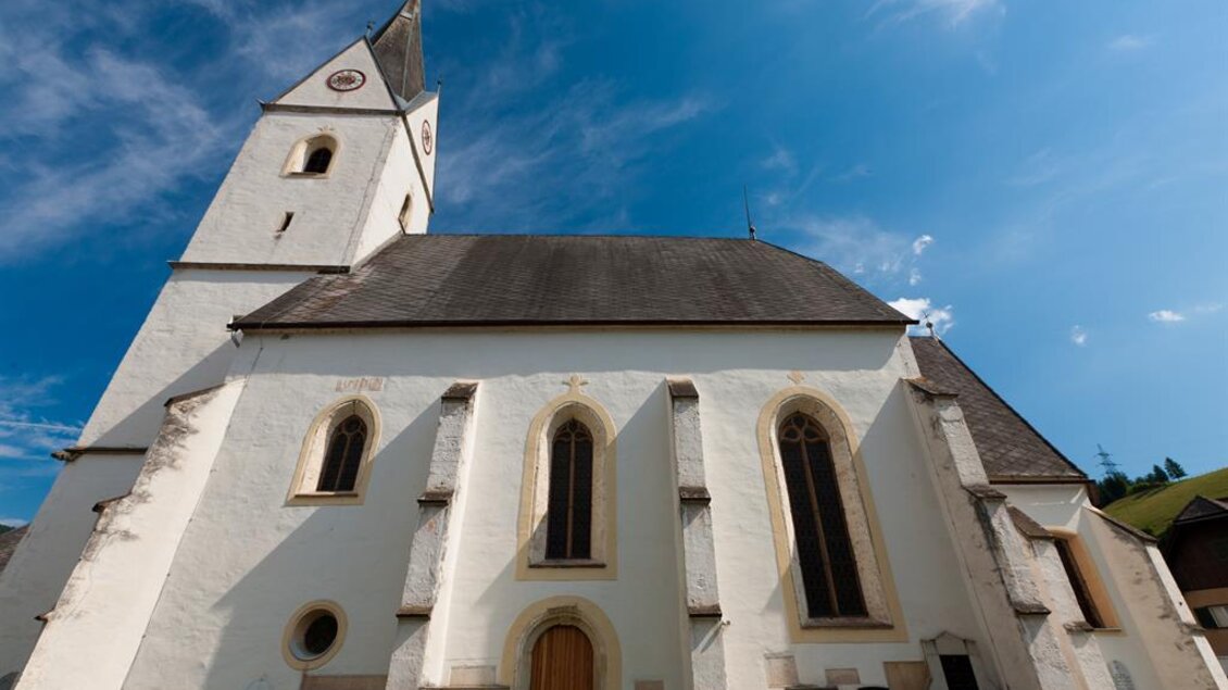 Pfarrkirche_Geisttal_Froschperspektive | © TV Region Graz-Harry Schiffer