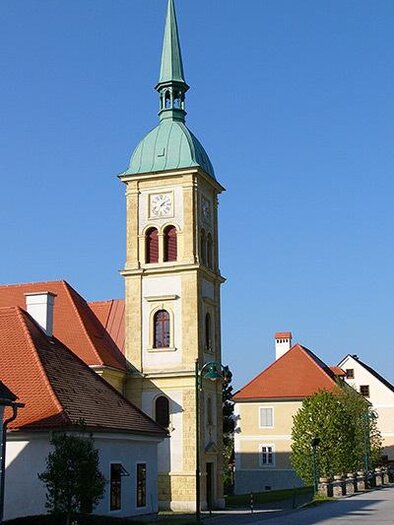visible is the parish church in Rettenegg. | © Gemeinde Rettenegg