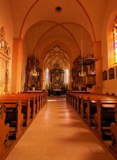 Church of Riegersburg interior view | © Thermen- & Vulkanland | © Thermen- & Vulkanland
