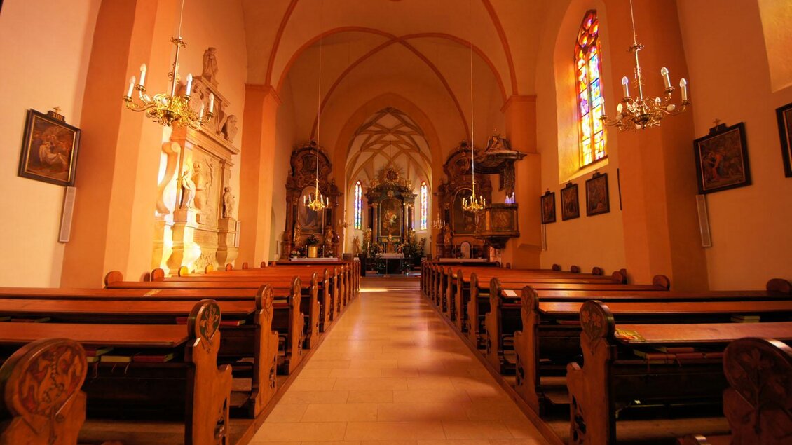 Riegersburger Kirche Innenaufnahme | © Thermen- & Vulkanland