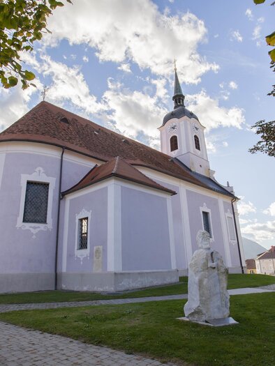 Parish church Stubenberg_exterior view_Eastern Styria
