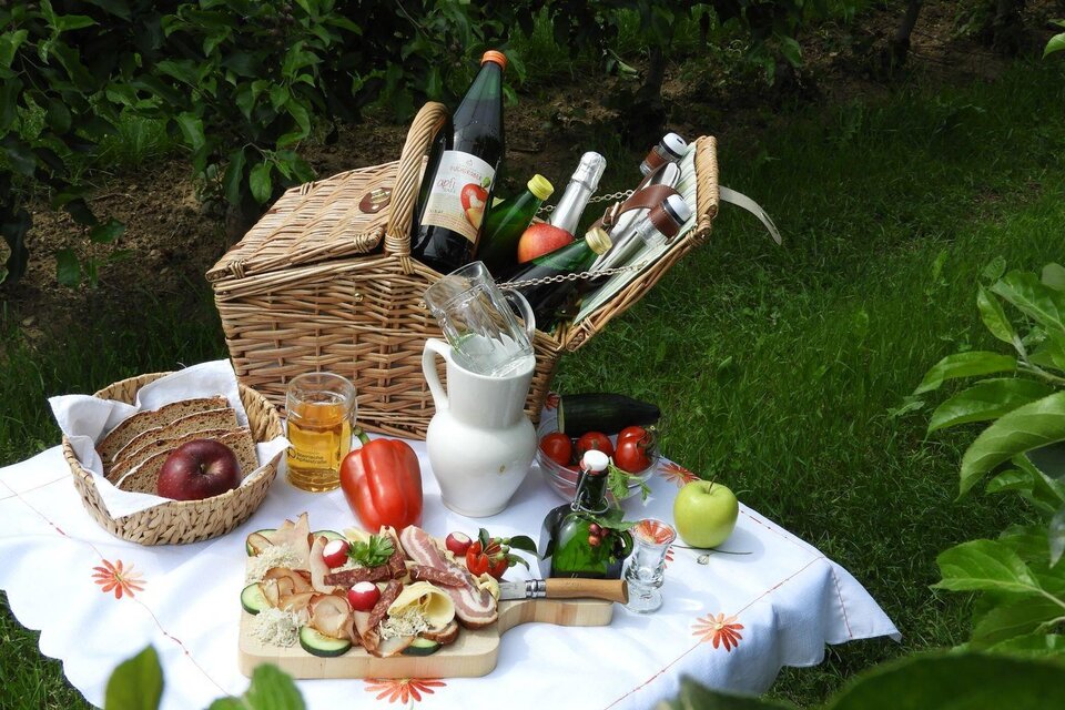 Picnic at the Hochgartl in the apple village Puch - Impression #1 | © Apfelhof Buchgraber