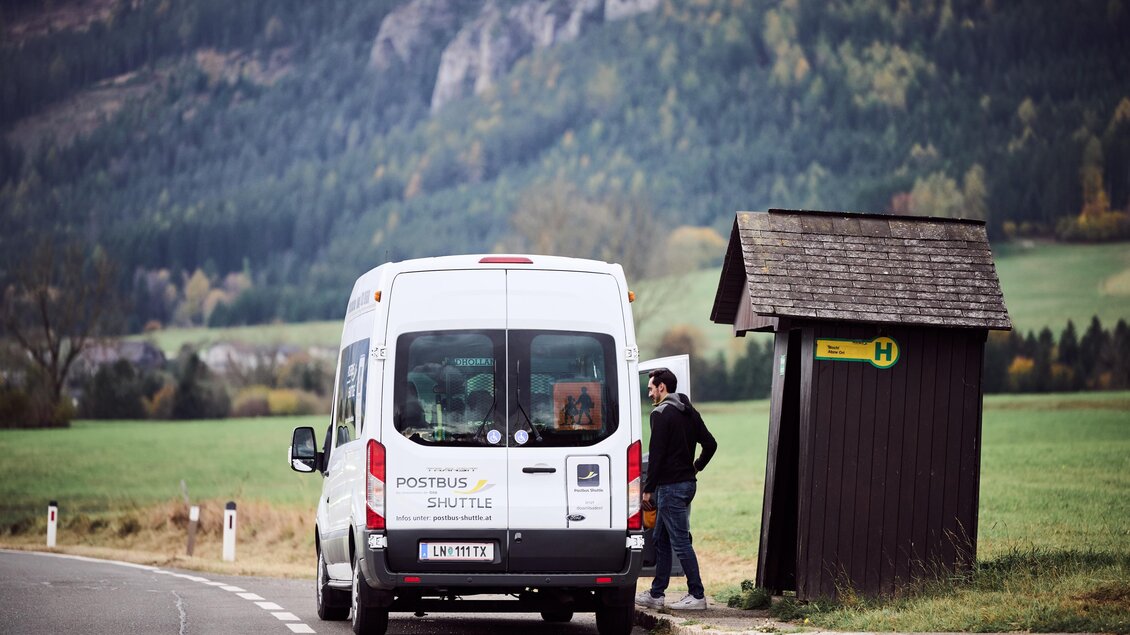 Postbus Haltestelle | © ÖBB/ Marek Knopp
