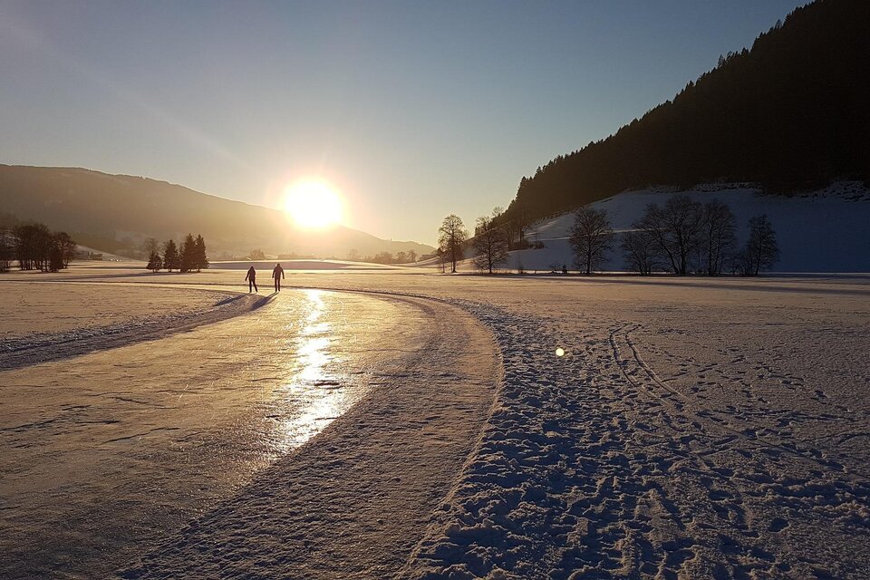 Putterersee - Eislaufen & Eisstockschießen - Impression #1 | © Gemeinde Aigen