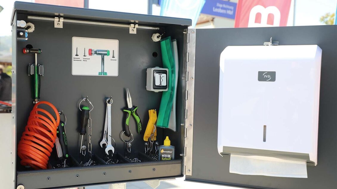 Radservicestation | © leopress