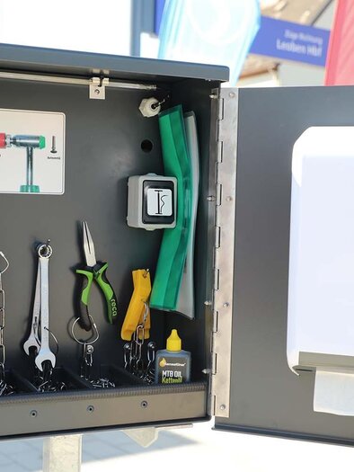 Radservicestation | © leopress