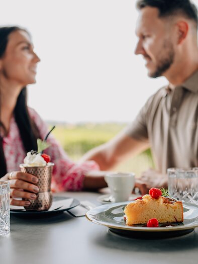 Cafe im Ratscher Landhaus | © Karin Bergmann