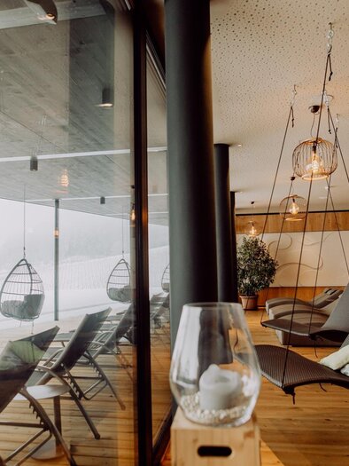 Ruhebereich im Ratscher Landhaus | © Karin Bergmann