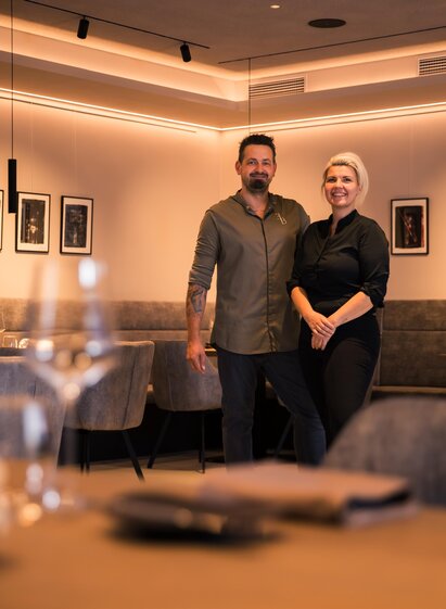 Daniel Edelsbrunner und Sandra Scherbinek | © Nadine Geuter- Black Ink Production