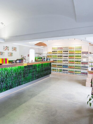 Verkaufsraum Ribes | © Ribes Frucht & Saft KG