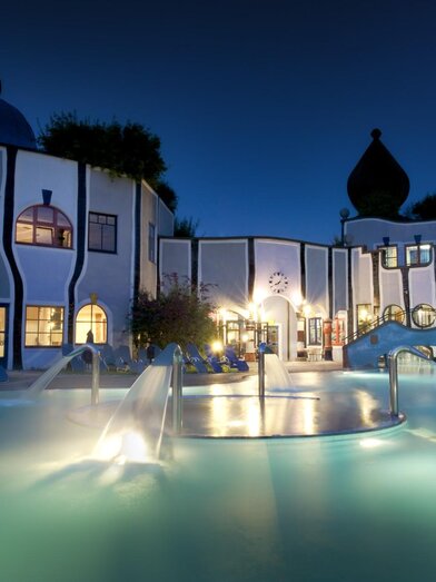 Rogner Bad Blumau thermal spas | © Rogner Bad Blumau/Hundertwasser Architekturprojekt | Rogner Bad Blumau | © Rogner Bad Blumau/Hundertwasser Architekturprojekt