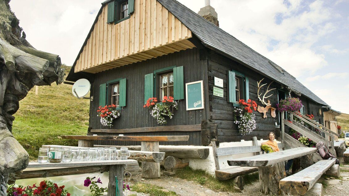 Rothaidenhütte-Außenansicht1-Murtal-Steiermark | © Weges