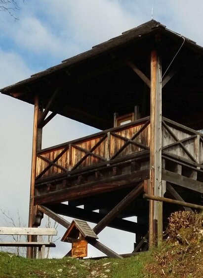 Ruin Pflindsberg, Altaussee, observation tower | Petra Kirchschlager | © Petra Kirchschlager