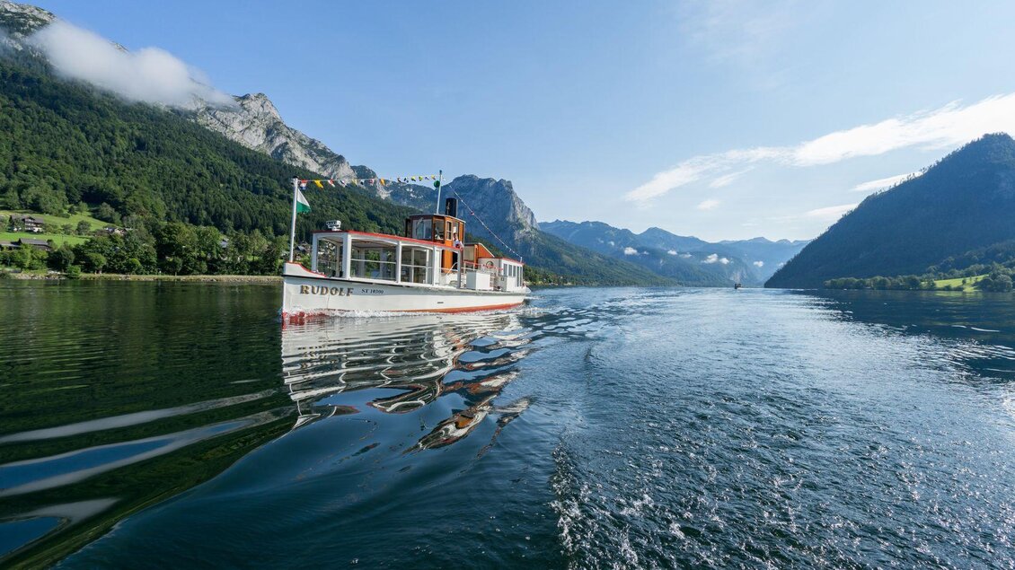 Schifffahrt, Grundlsee, Boot | © Schifffahrt Grundlsee/Florian Loitzl