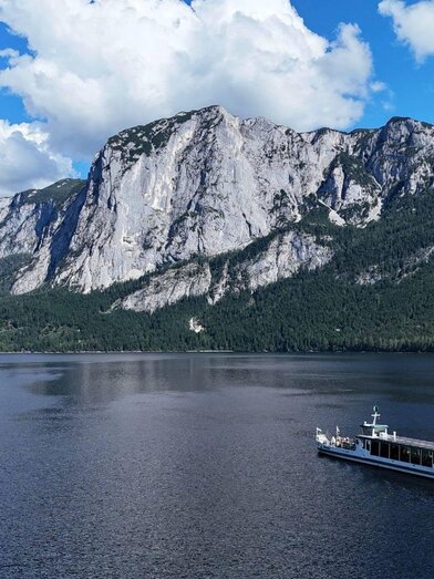 Schifffahrt, Altaussee, Solarschiff mit Trisselwan | Altaussee Schifffahrt | © Altaussee Schifffahrt