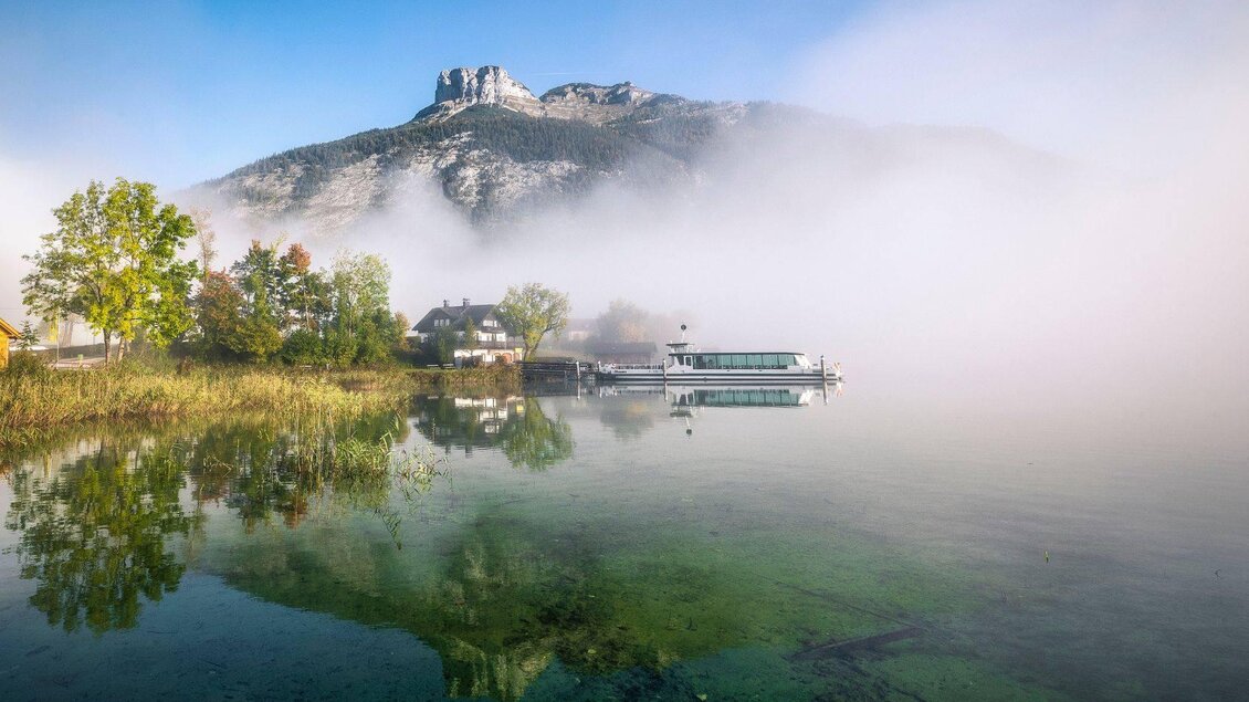 Schifffahrt, Altaussee, Nebel | ©  Rudi Kain