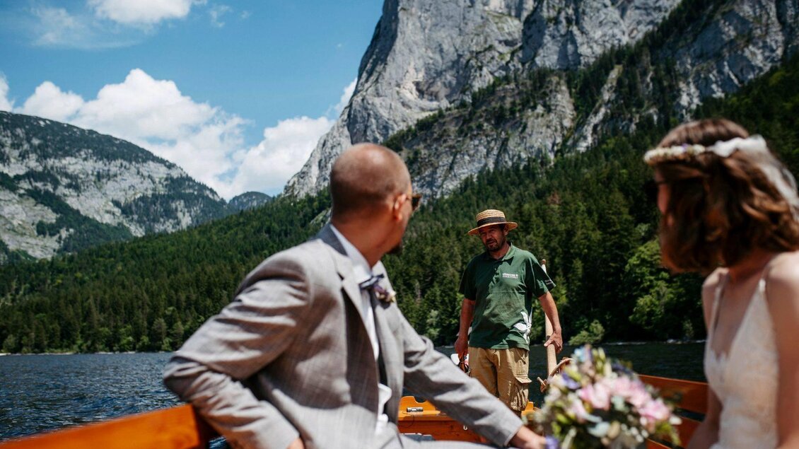 Schifffahrt, Altaussee, Hochzeit | © Christoph Weiermair