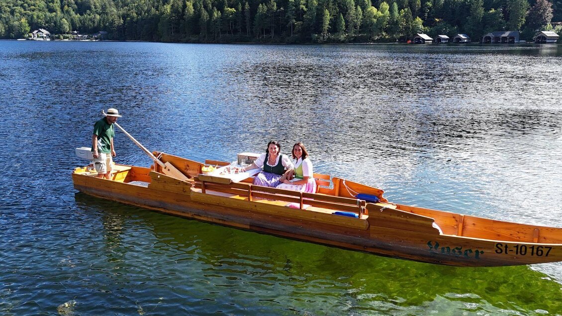 Schifffahrt, Altaussee, Plättenfahrt | © Altaussee Schifffahrt