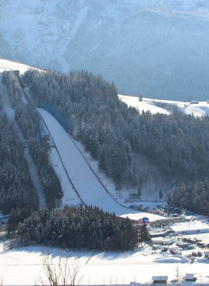 Skiflugschanze Kulm im Winter, Tauplitz | TVB Ausseerland Salzkammergut/Kolb | © TVB Ausseerland Salzkammergut/Kolb