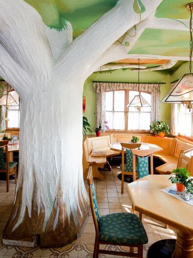 Schildbacherhof_Speisesaal_Oststeiermark | © Schildbacherhof