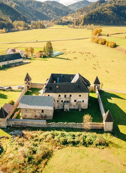 Schloss-Hanfelden-Ansicht1-Murtal-Steiermark | Karl Steinergger | © Karl Steinergger