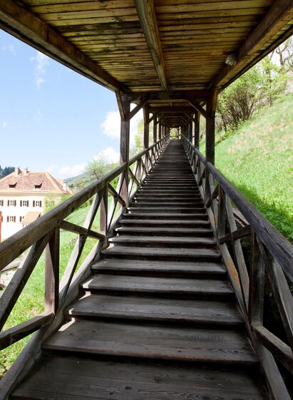 Schlossstiege | Tom Lamm | © Holzwelt Murau