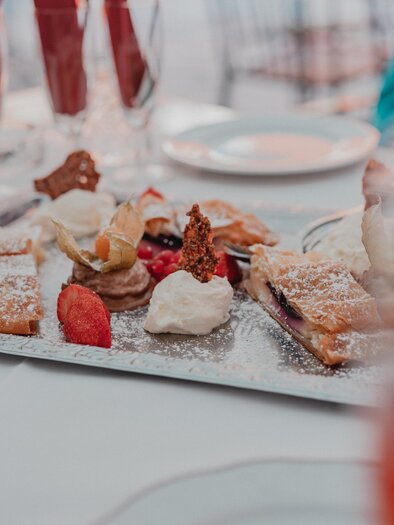 Haubenküche beim Schlosswirt Kornberg