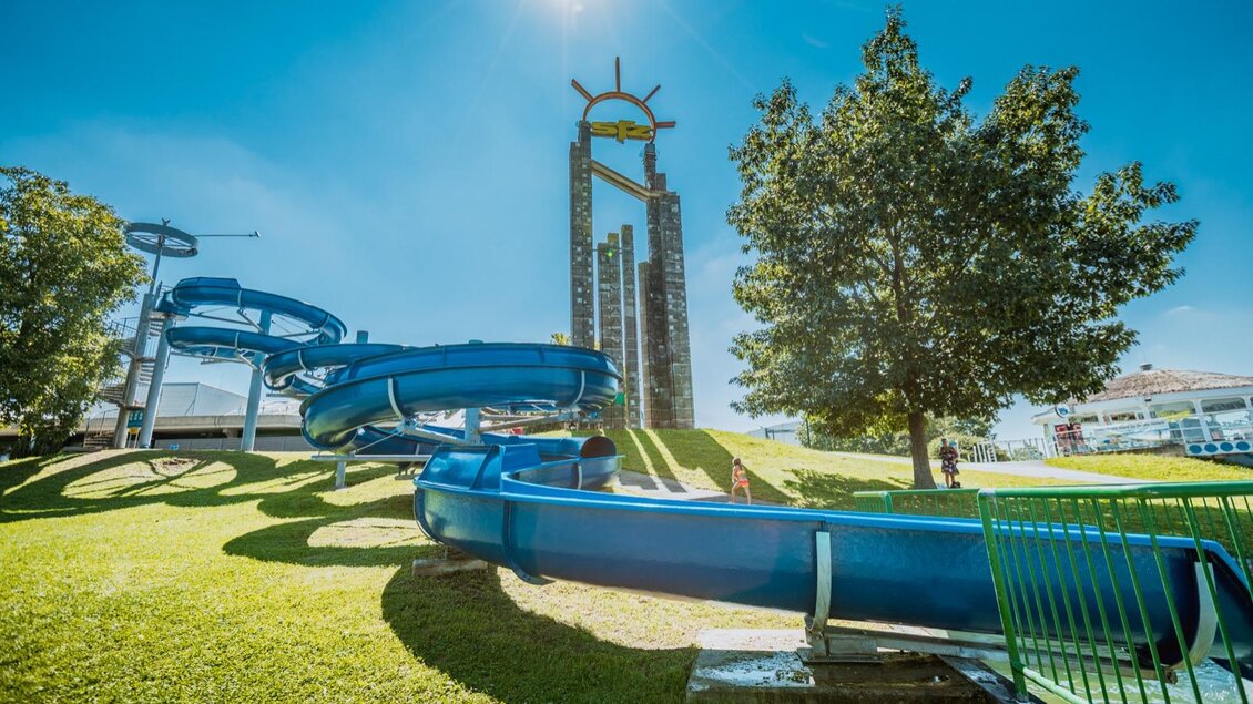 Wasserrutsche | © Schwarzl See