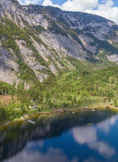Luftaufnahme Altaussee Seewiese_(c) Drohnenfotos.a