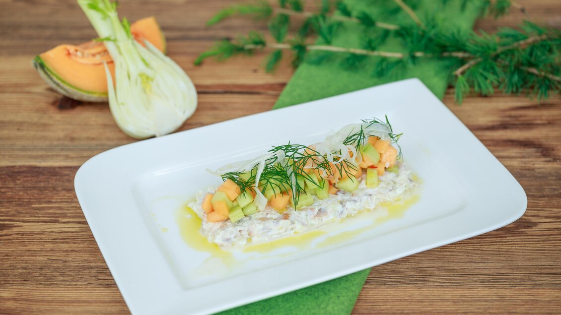 Geräuchertes Saiblingstatar | © Martin Huber