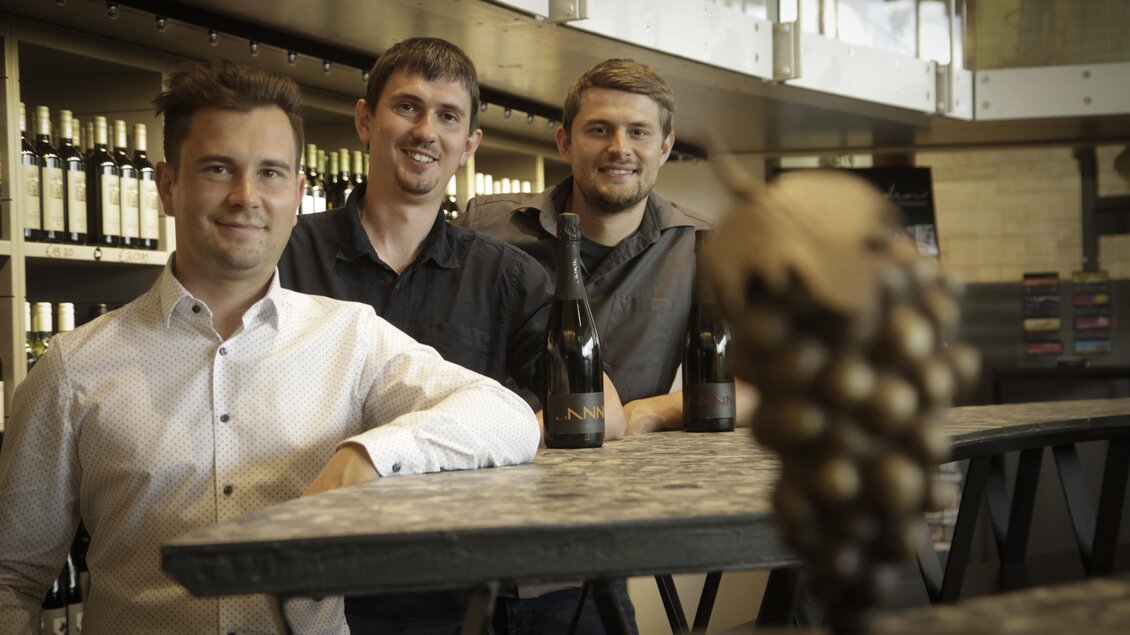 Empfangskomitee von Sekt Anna | © Sekt Anna