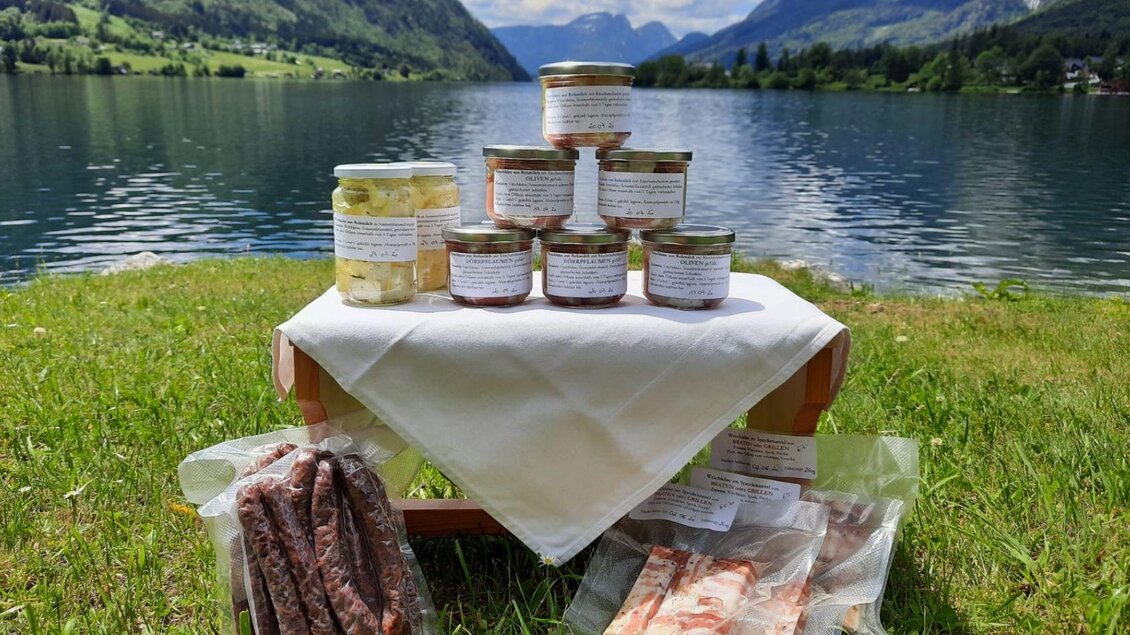 Butterer Hofladen, Grundlsee, Auswahl | © Bauernhof Butterer