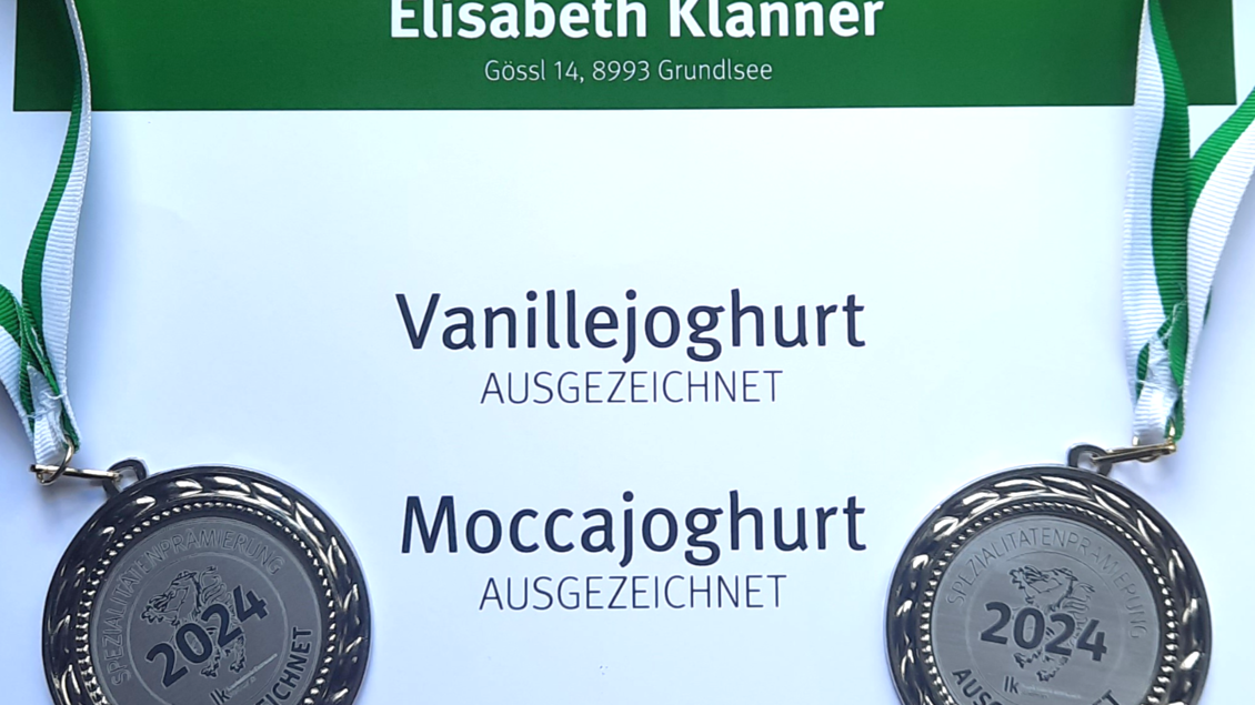 Butterer Hofladen, Grundlsee, Prämierung | © Butterer Hofladen