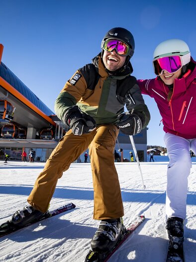 los geht die Abfahrt | © Murtal Seilbahnen Betriebs GmbH