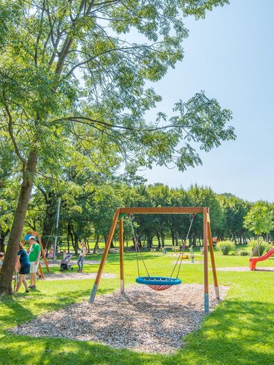Spielplatz Schlosspark_Pöllau_Oststeiermark | © Helmut Schweighofer